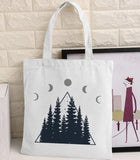 Van Gogh Shopping Bag Graphic Tote Harajuku Shopper Bag Women Canvas Shoulder Bag Female Ulzzang Funny Eco Large-capacity