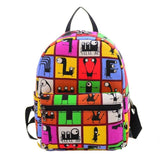 Xiniu Women Backpacks Canvas Printing Girl Travel Small Backpacks Teenager School Backpack Rucksack Bolsas mochilas coleg