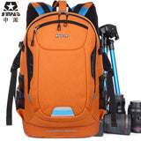 SINPAID Photo Ultra Durable Wear-resistant Waterproof Anti-theft Prevent Vibration Travel Camera Bags SLR Backpack Bag Case